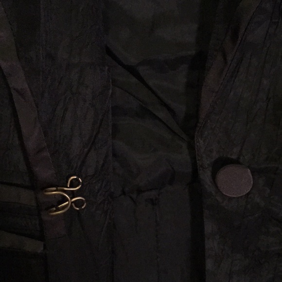 NWT Free People crinkle tuxedo jacket - Picture 4 of 6